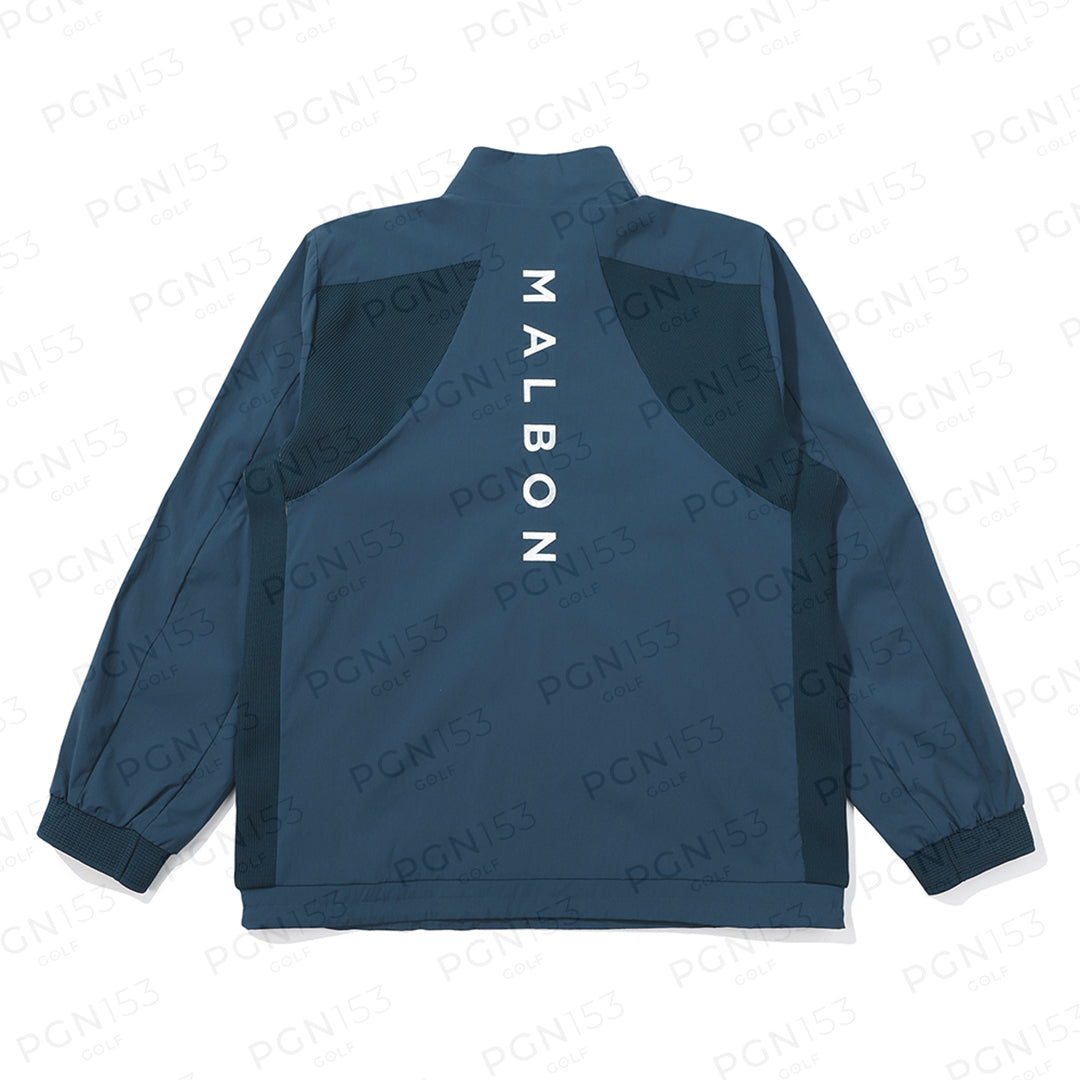 Amosa Hybrid Half-Zip Jacket (MAN) - Dark Blue