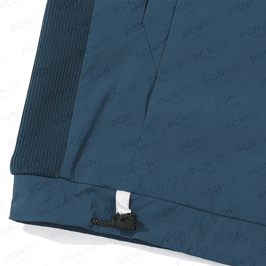 Amosa Hybrid Half-Zip Jacket (MAN) - Dark Blue