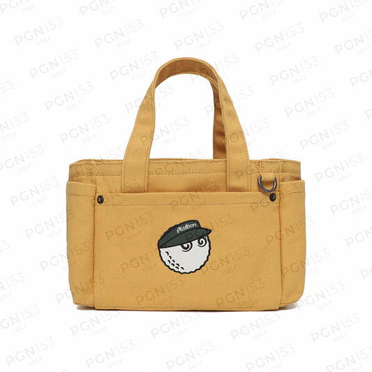 Malbon Women's Mustard Basic Tote Bag