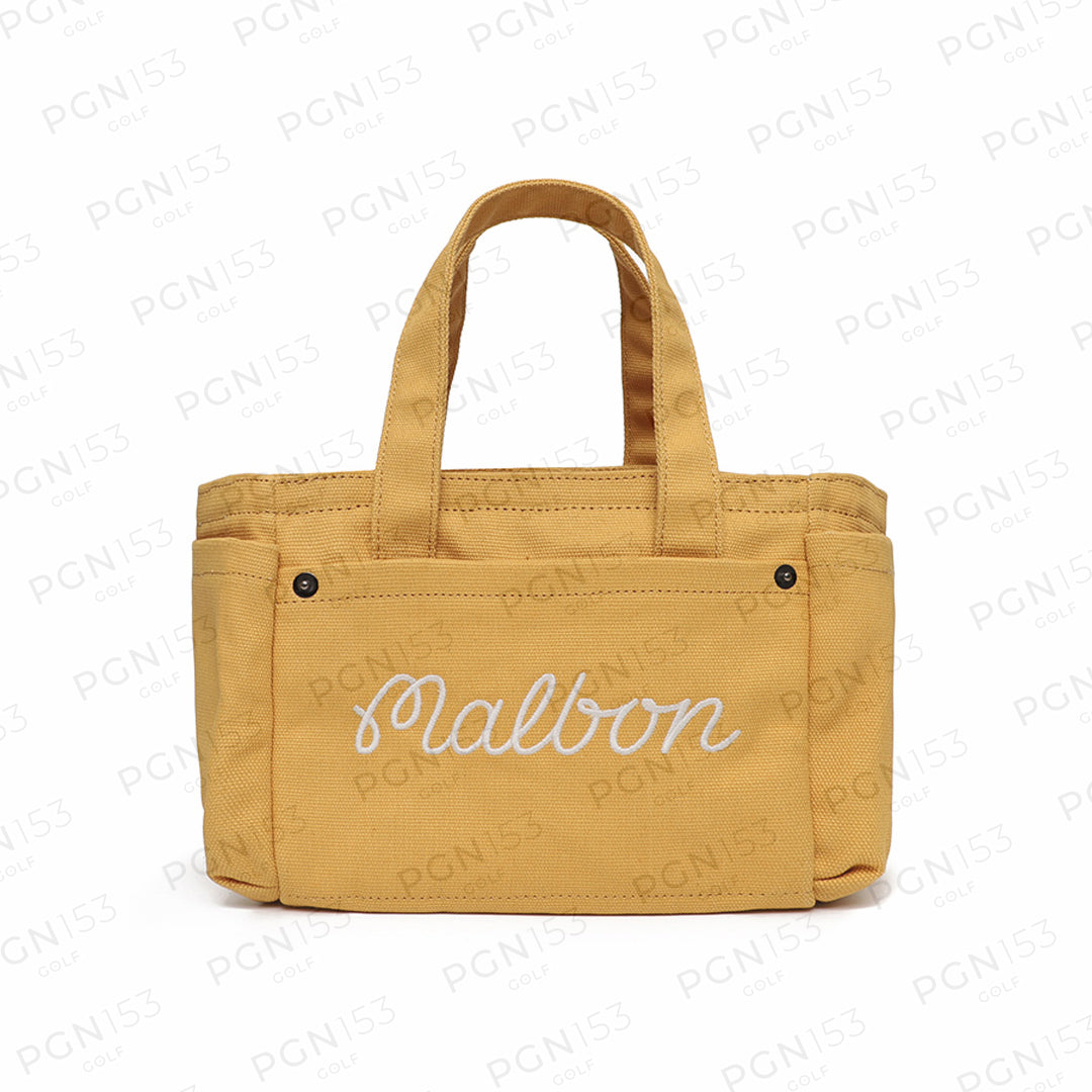 Malbon Women's Mustard Basic Tote Bag