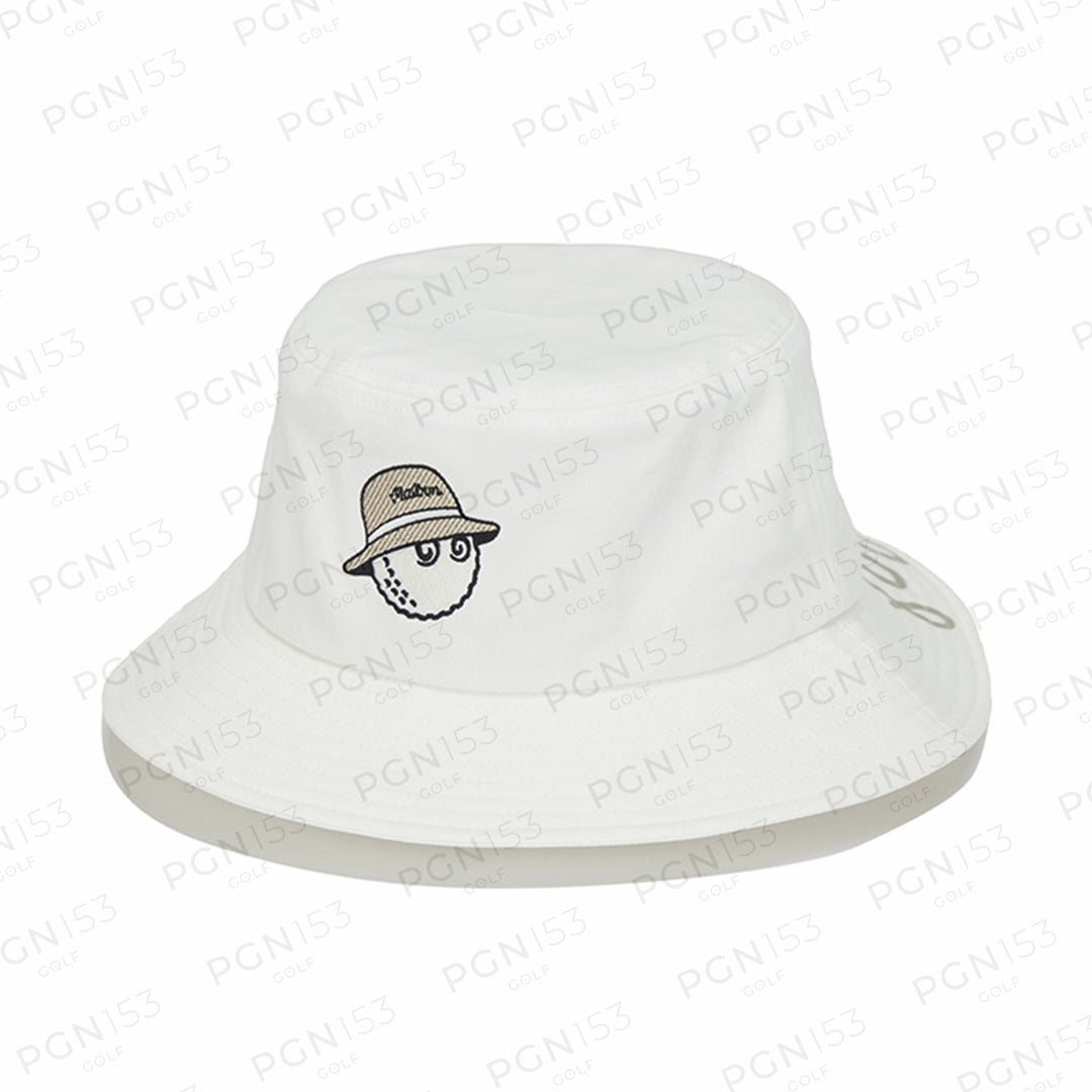 Malbon Script Brim Bucket Hat