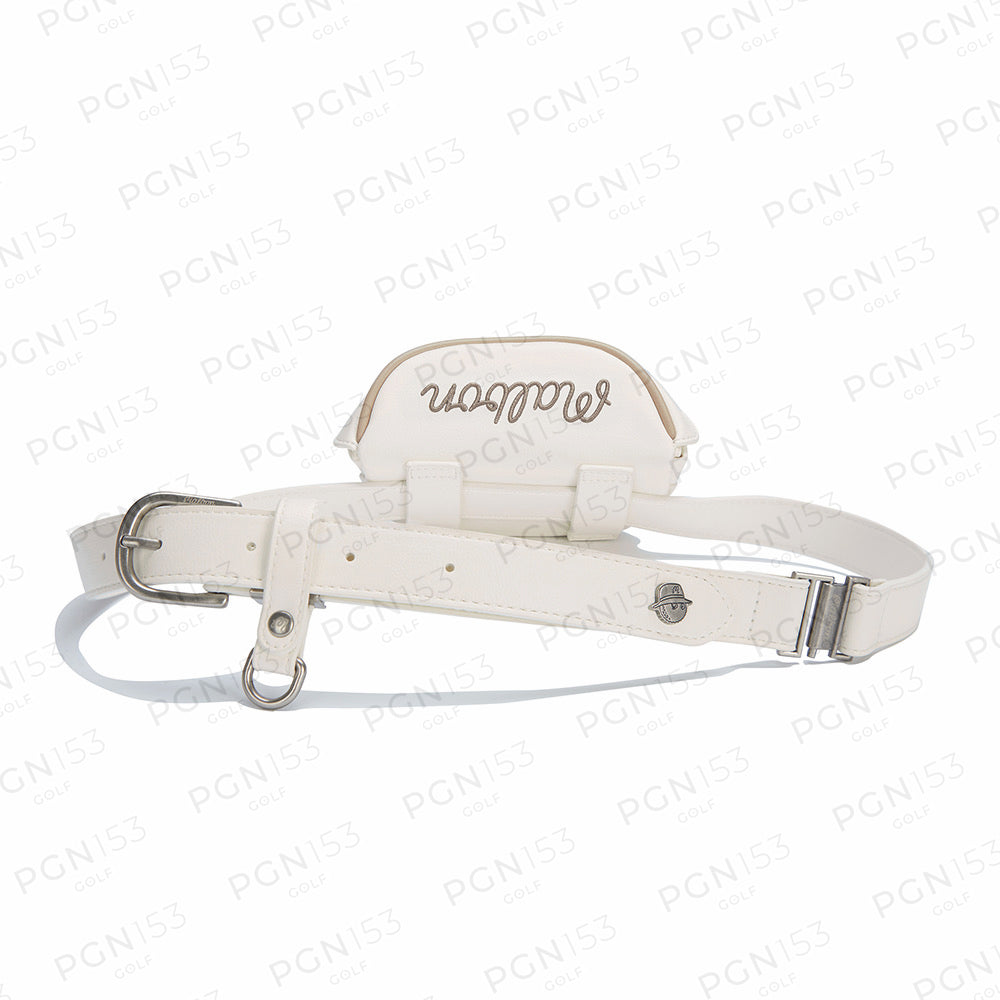 Malbon Women's Ivory Belt Bag