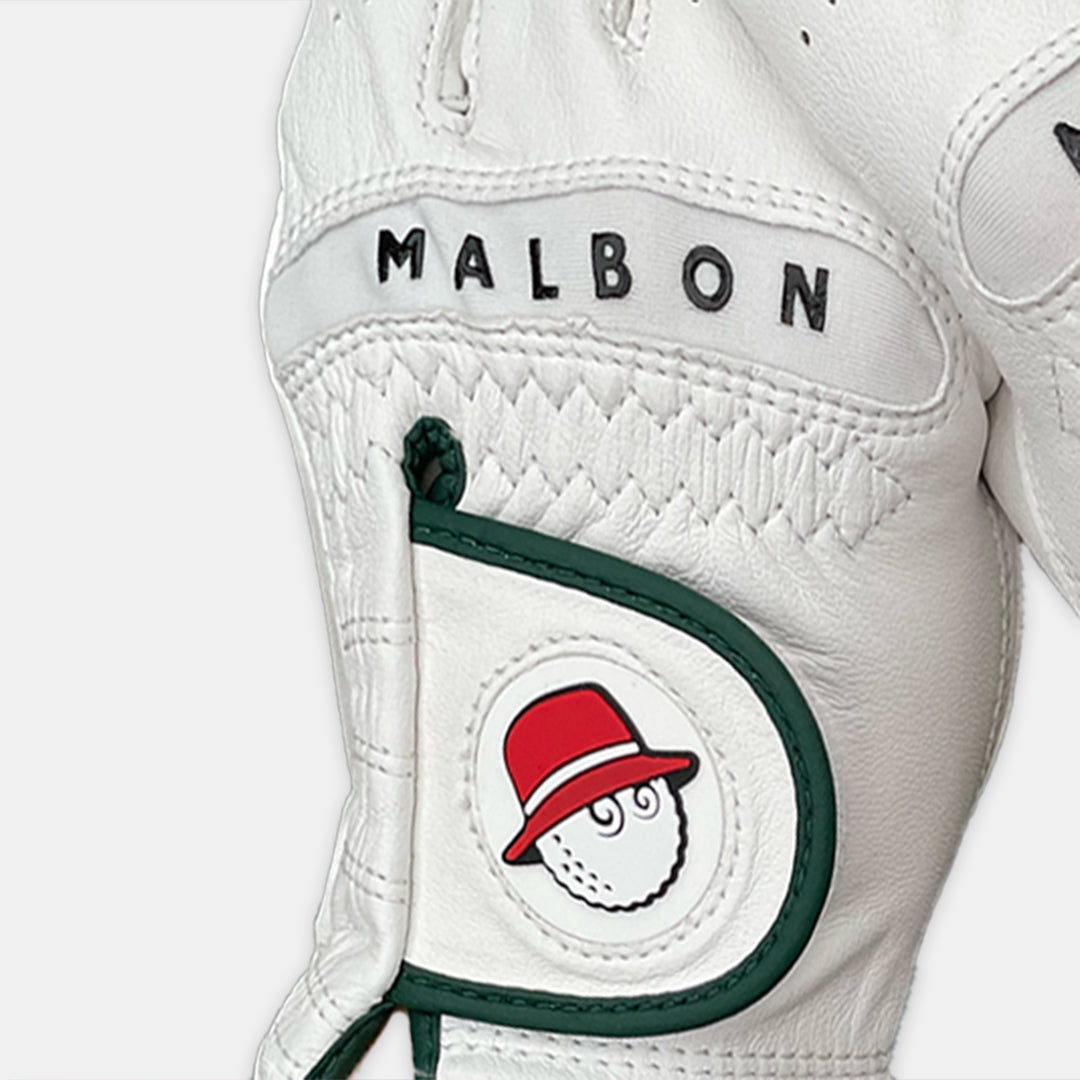 Malbon Women’s Bucket Logo White Glove (Left&Right pair)