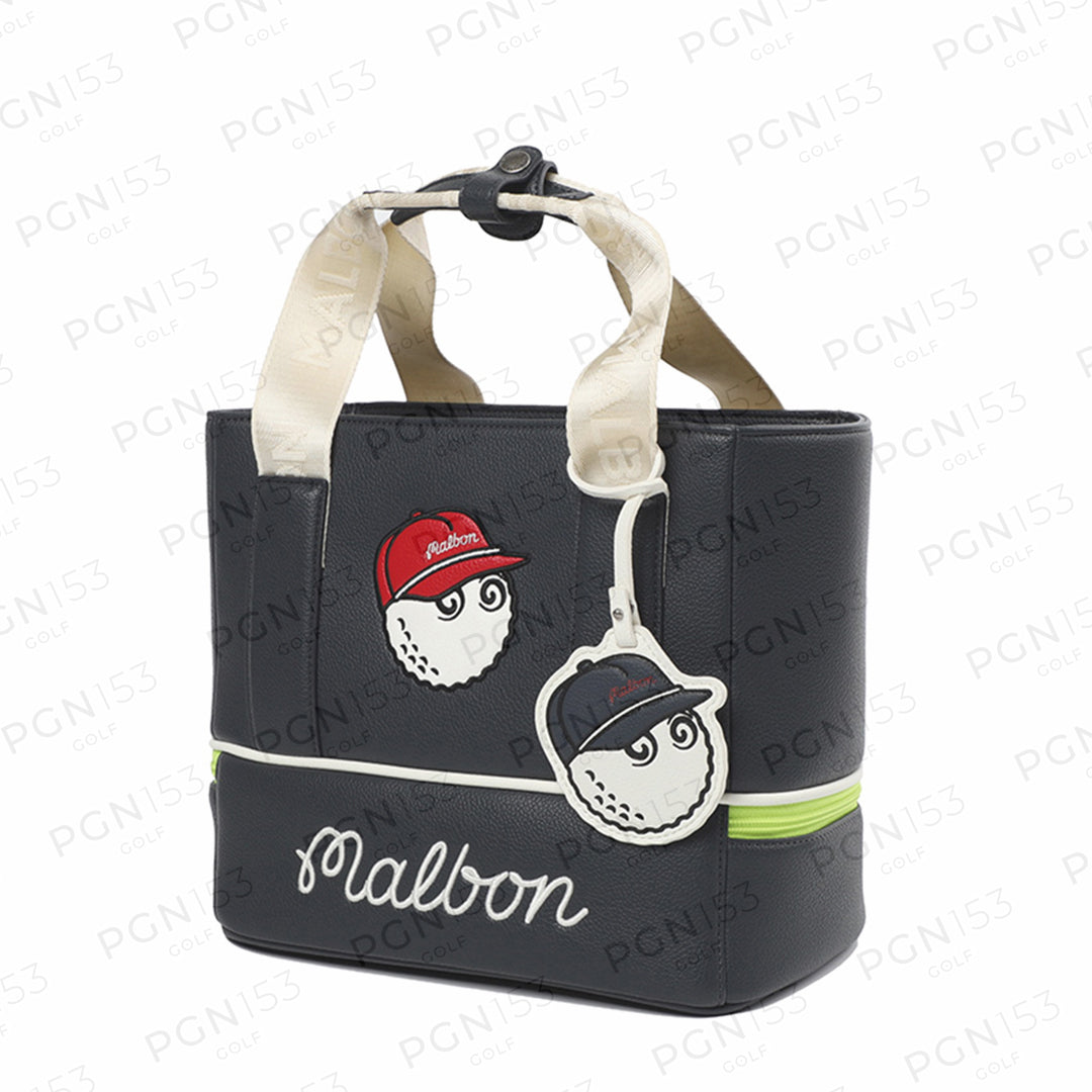 Malbon Women's Performance Classic Navy Tote Bag