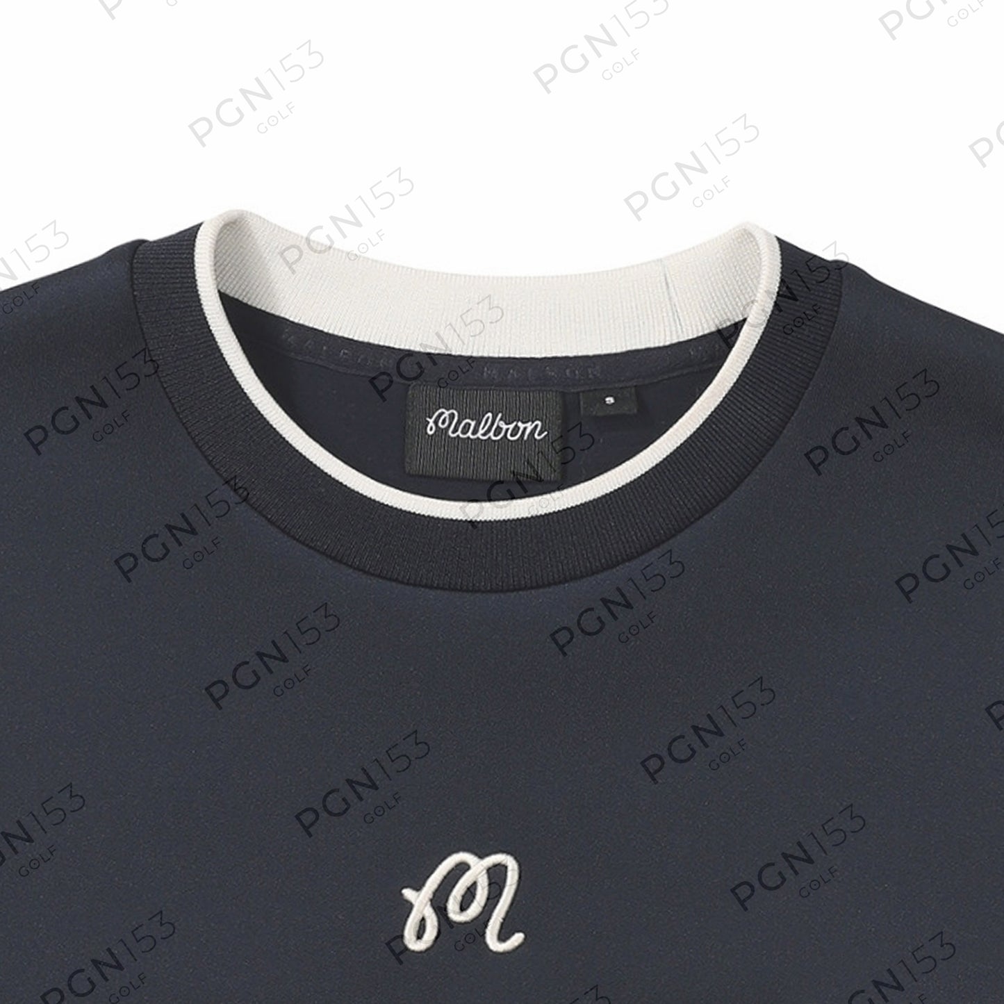 Airy Hybrid Crewneck - Navy