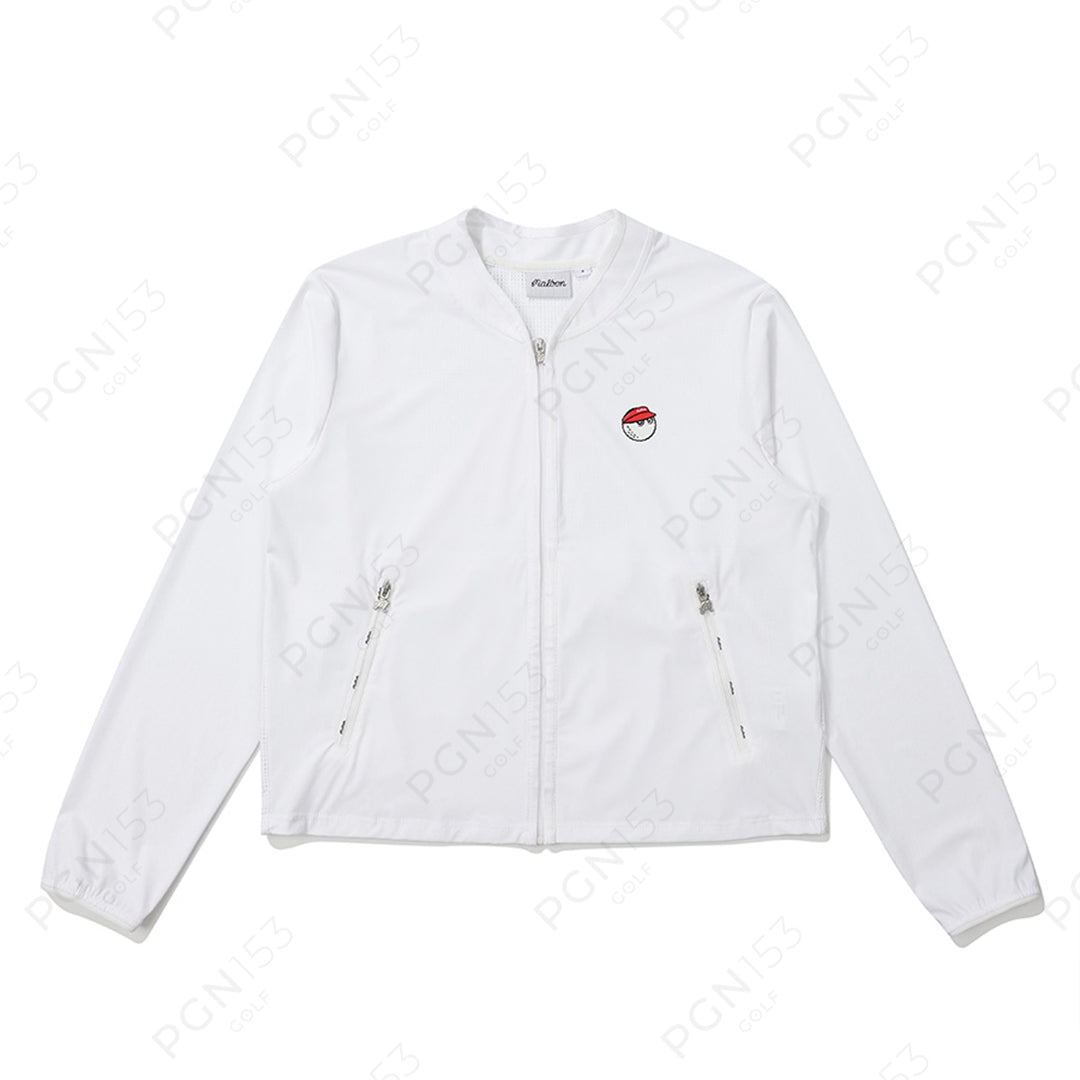 Ice Touch Jersey Jacket White