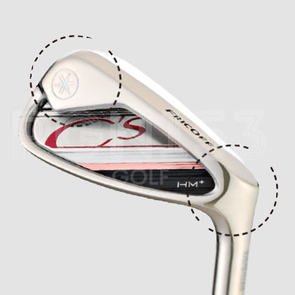 Yamaha Women's Cs HM+ Carbon 7 Irons set (6-PW,AW,SW)