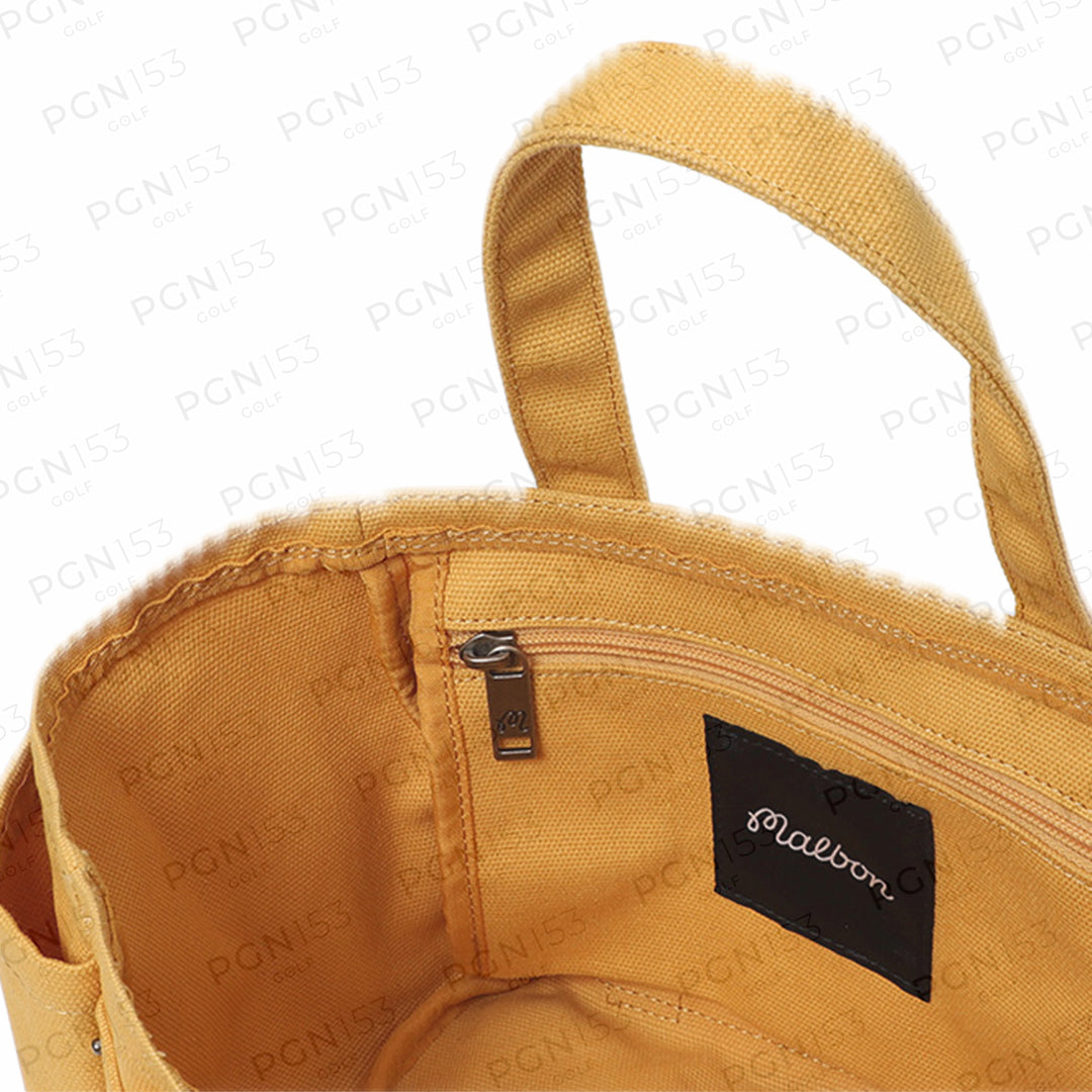 Malbon Women's Mustard Basic Tote Bag