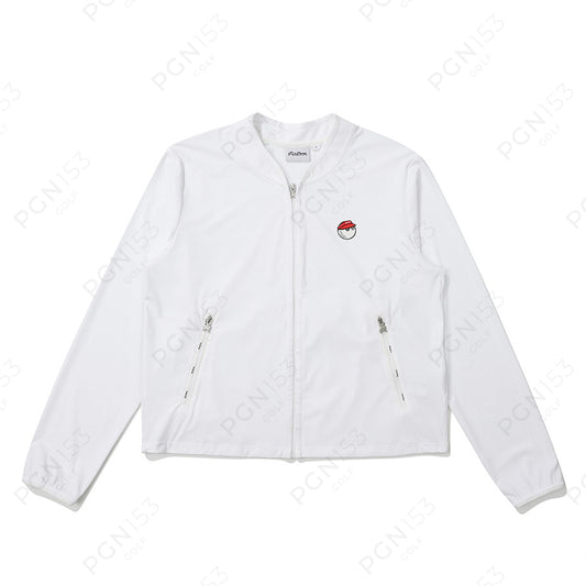 Ice Touch Jersey Jacket White