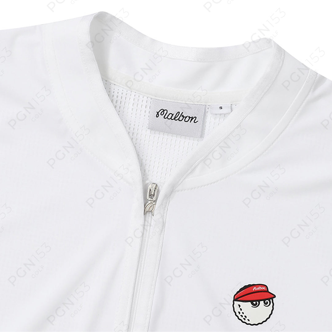 Ice Touch Jersey Jacket White