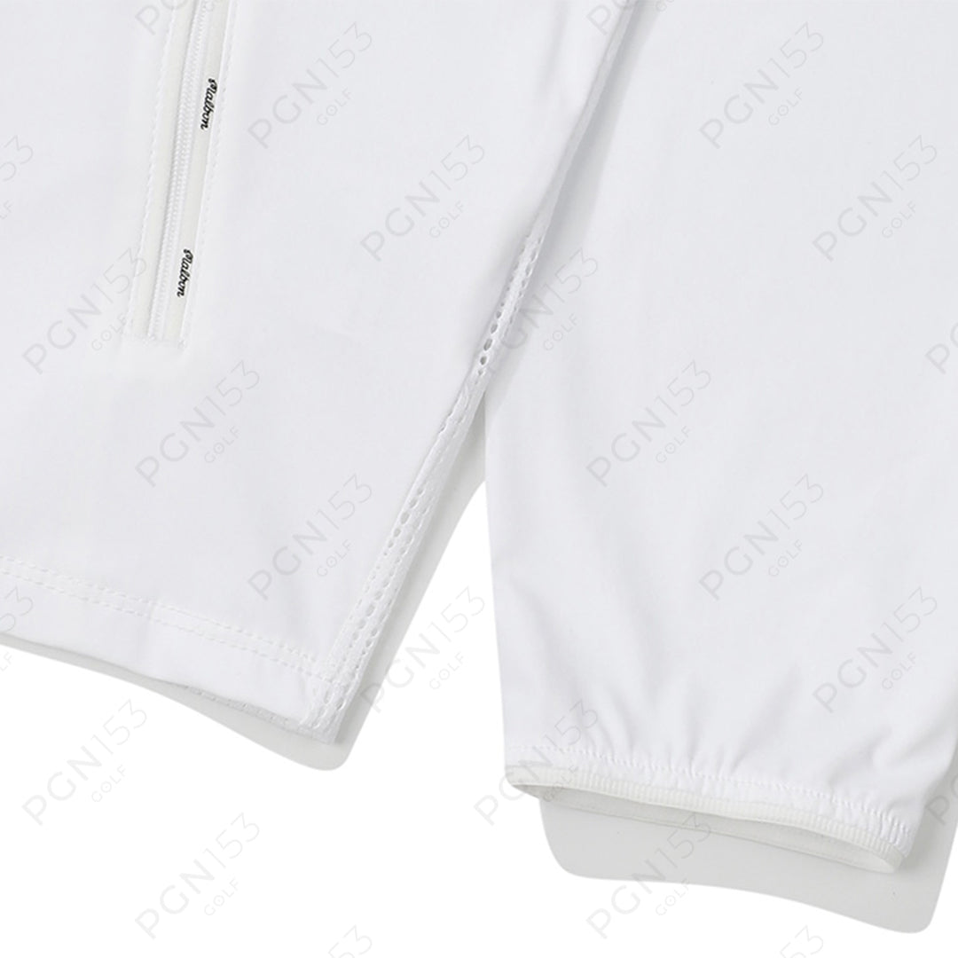 Ice Touch Jersey Jacket White